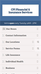 Mobile Screenshot of cpiservices.com