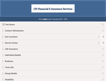 Tablet Screenshot of cpiservices.com